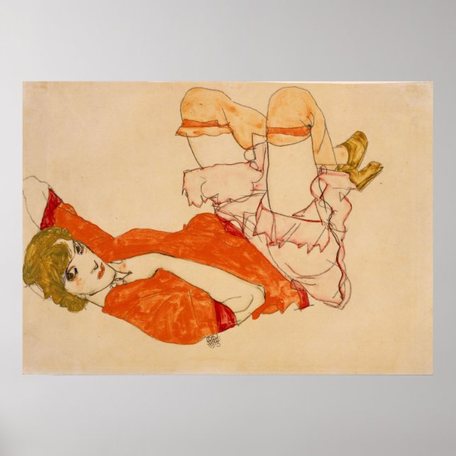 EGON SCHIELE POSTER (Framsidan)