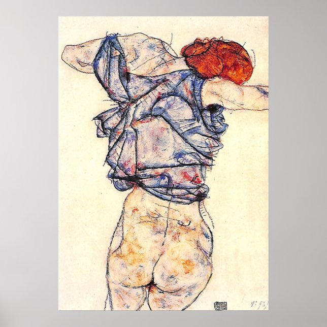 EGON SCHIELE POSTER (Framsidan)