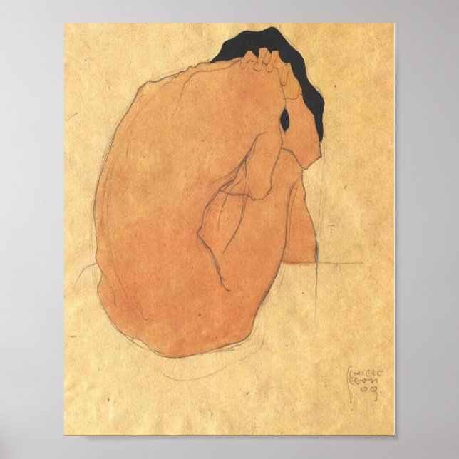 EGON SCHIELE POSTER (Framsidan)