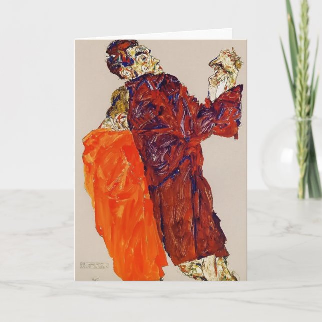 Egon Schiele- sanningen avslöjdes Kort (Framsida)