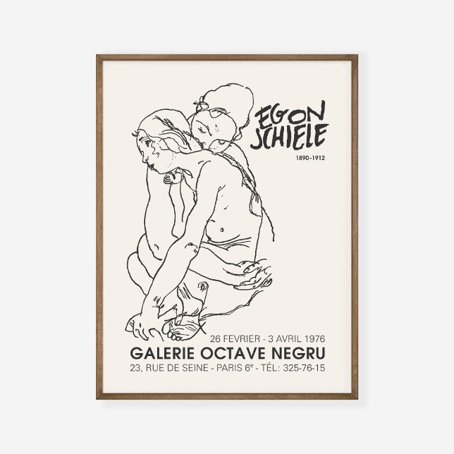 Egon Schiele Seed Woman Art Exhibition Poster (Skapare uppladdad)