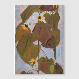 Egon Schiele - solros 1908