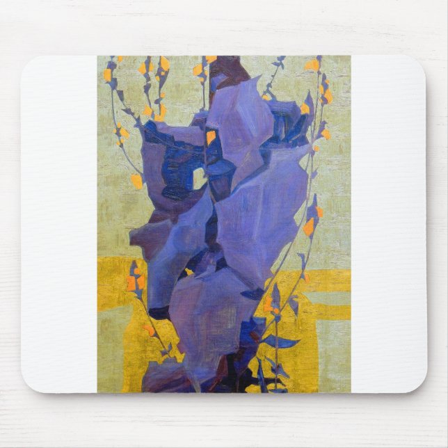 Egon Schiele Stylized Flowers Musmatta (Framsidan)