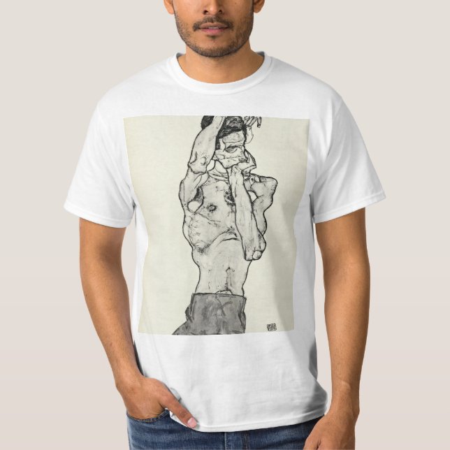 Egon Schiele - T Shirt (Framsida)