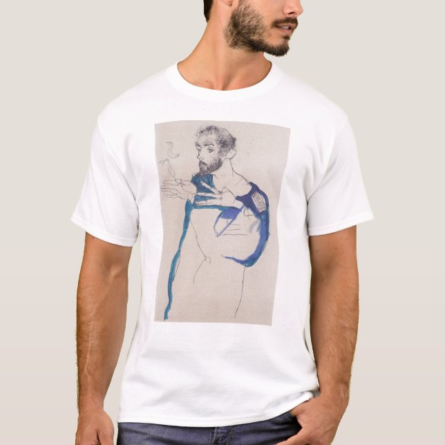 "Egon Schiele T-shirt (Framsida)