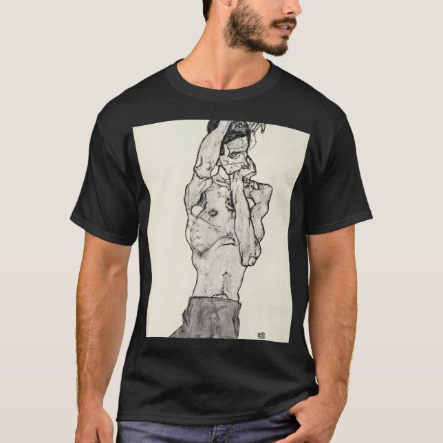Egon Schiele - T Shirt (Framsida)