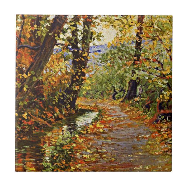 Egon Schiele - Winding Brook Kakelplatta (Framsidan)