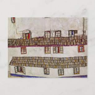 Egon Schiele-Windows (Facade of a House) Vykort