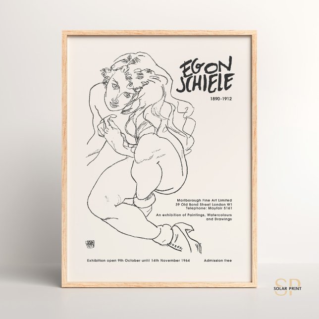 Egon Schiele Woman Seed Art Print Exhibition Poster (Skapare uppladdad)