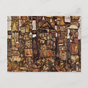 Egon Schiele- Woodland Prayer Vykort