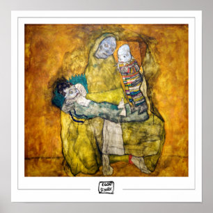 Egon Schiele Zedign Art Poster #11