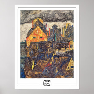 Egon Schiele Zedign Art Poster #15-2