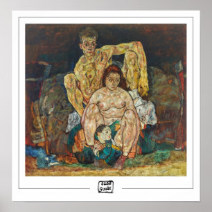 Egon Schiele Zedign Art Poster #17-2