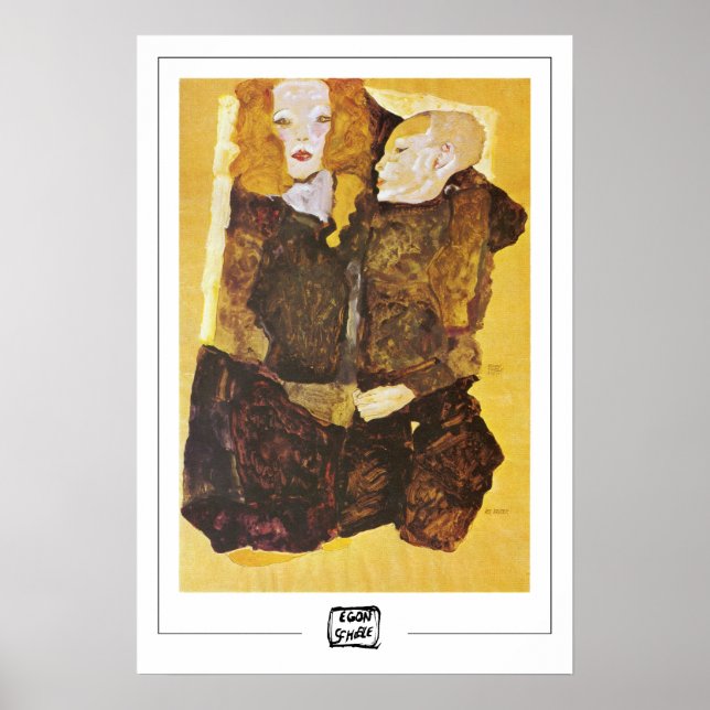 Egon Schiele Zedign Art Poster #56 (Framsidan)