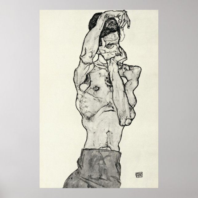 Egon Schiele - Zeichnungen II Poster (Framsidan)