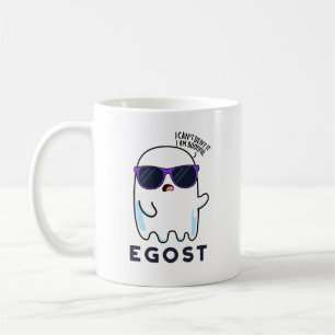 Egost Funny Halloween Ego Ghost Pun Kaffemugg