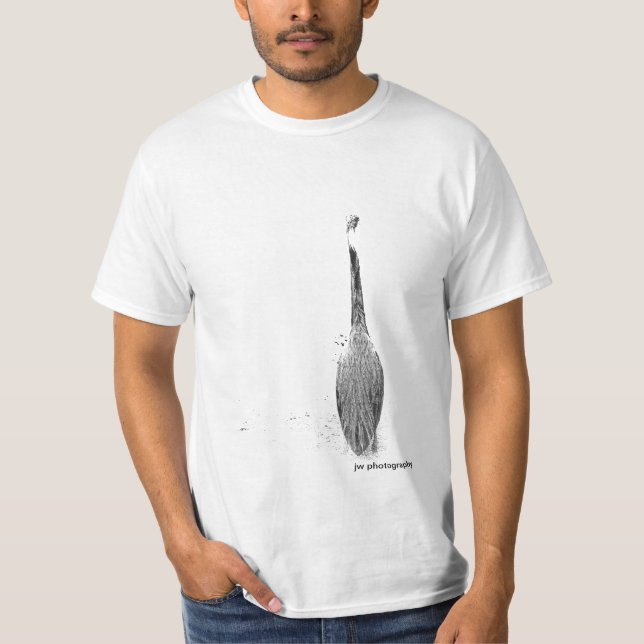 egret 2 (t-skjortan) tee shirt (Framsida)