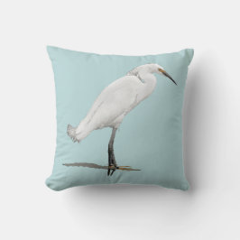 Egret Beach House Decor Kudde