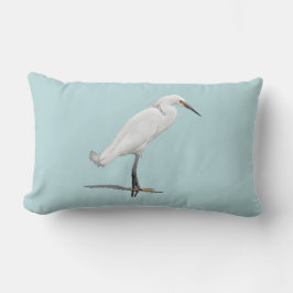 Egret Beach Kusten Decor Lumbarkudde