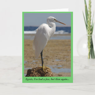 Egret Card Kort