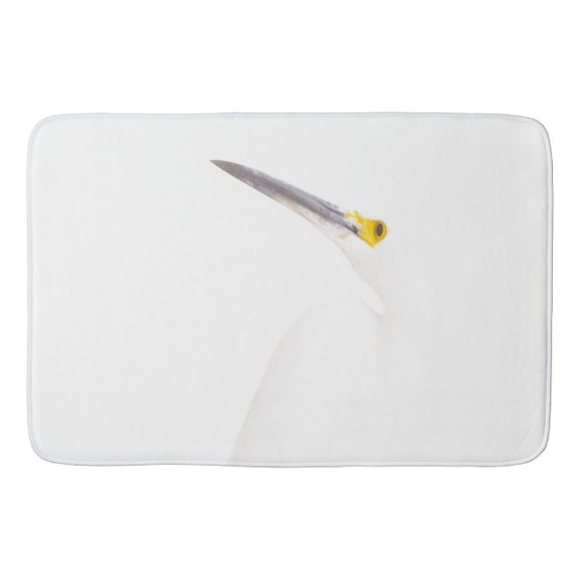 Egret headshot badrumsmatta (Framsidan)