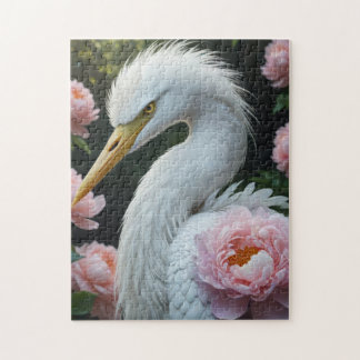 Egret i trädgården pussel