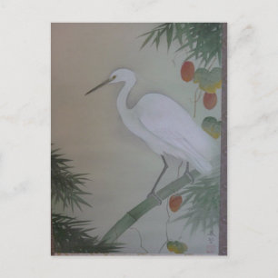 Egret Rulla av Hishida Shunso Vykort