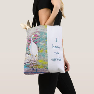 Egret tock bag tygkasse