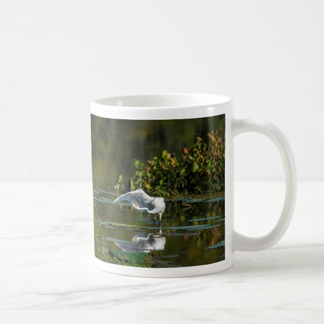 Egret Vinge Exam Coffee Mugg (Höger)