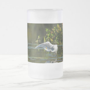Egret Vinge Exam Frosted Glass Beer Mugg