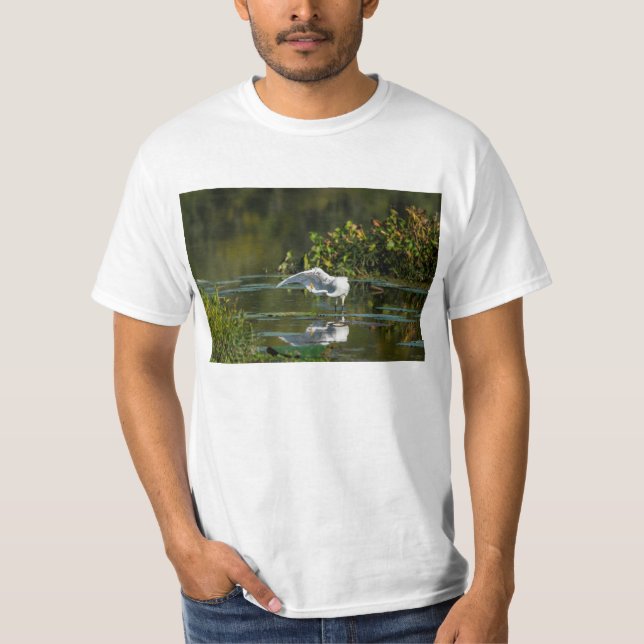 Egret Vinge Exam T Shirt (Framsida)