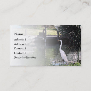 Egret Visitkort