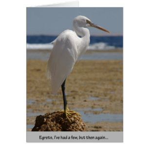 Egrets jag har haft några hälsningskort