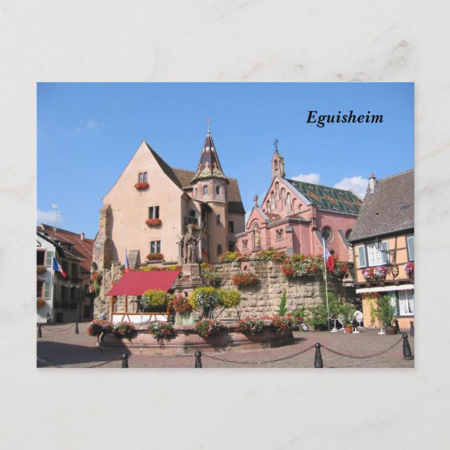 Eguisheim - vykort (Framsida)
