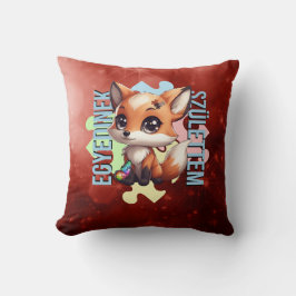 Egyedinek születtem – kedves róka design kudde