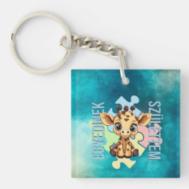 Egyedinek születtem – kedves zsiráfos design