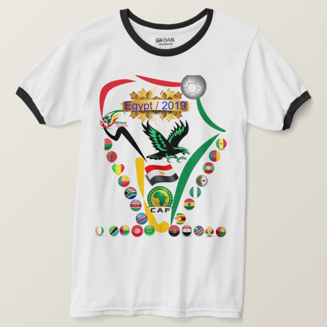 Egypt 2019 africa cup t shirt (Design framsida)