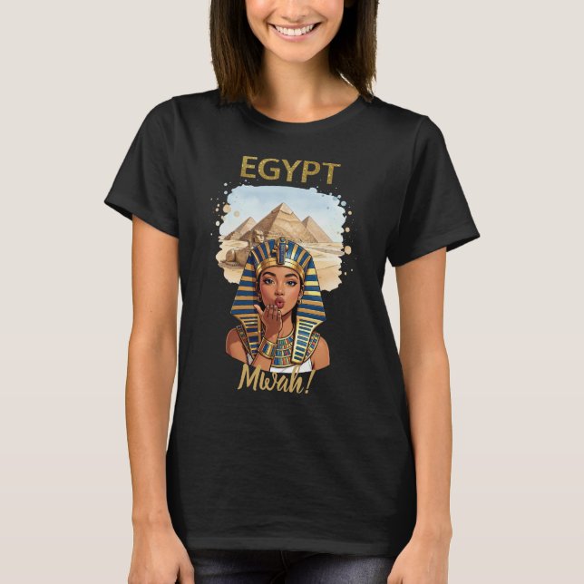 Egypt Air Kyss T Shirt (Framsida)