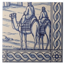 Egypt Azulejo Mural Kakel 6 av 6 Nedre Höger