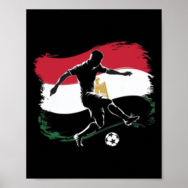 Egypt fotboll  poster (Framsidan)