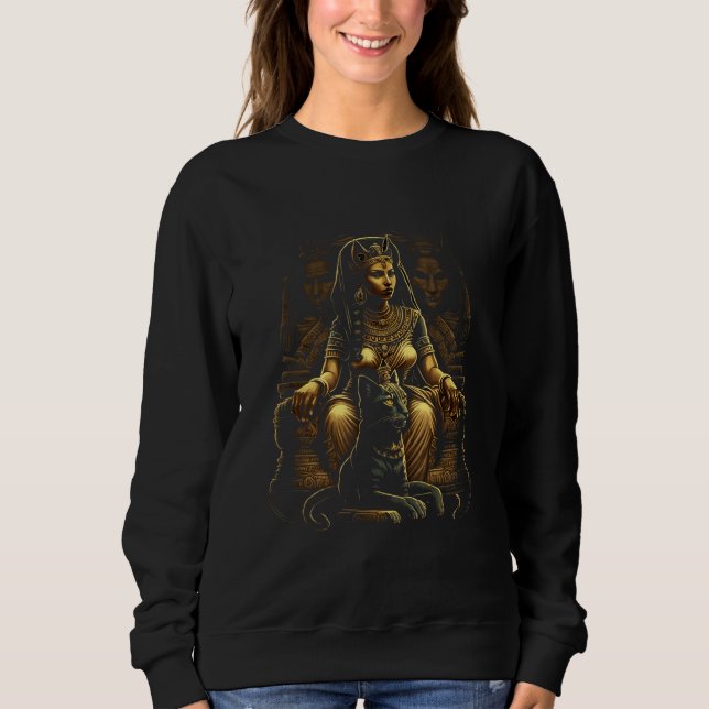 Egypt Mythology Ancient Egypt Cleopatra Queen Egyp T Shirt (Framsida)