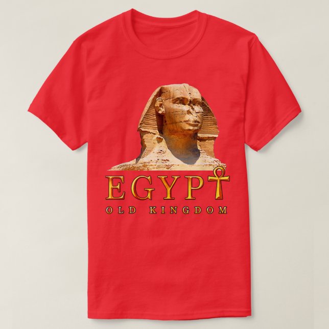 Egypt old kingdom Pharaoh Ancient Egyptian Tut Ank T Shirt (Design framsida)