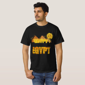 Egypt Pyramider & Fotboll "Besegrade Argentina" T Shirt