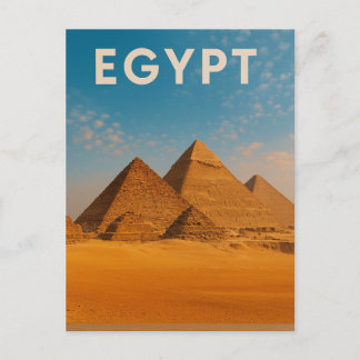 Egypt – The Great Pyramids of Giza Vykort