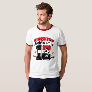 Egypten 10 Fotbollsfan T-Shirt – Vintage Fotboll G