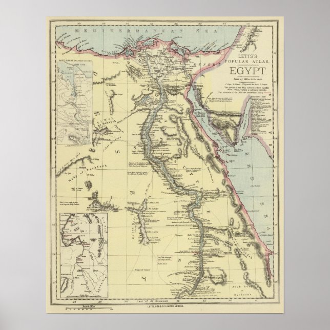 Egypten 13 poster (Framsidan)