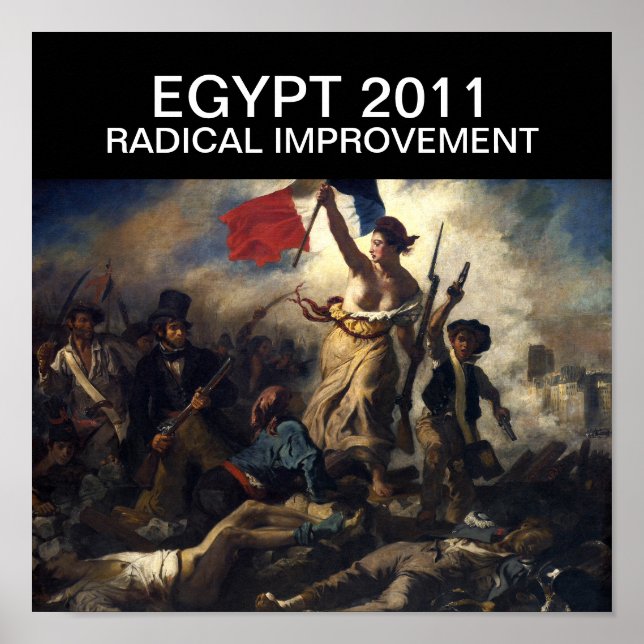 EGYPTEN 2011 RADIKALT FÖRBÄTTRING POSTER (Framsidan)