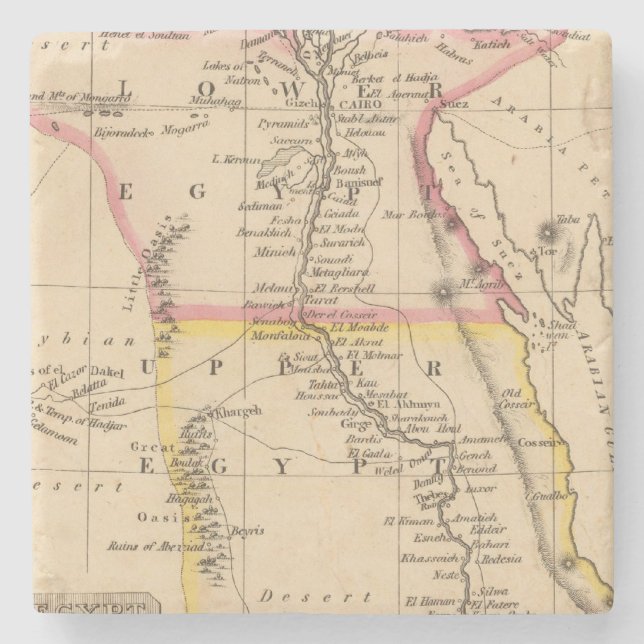 Egypten 2 stenunderlägg (Framsidan)