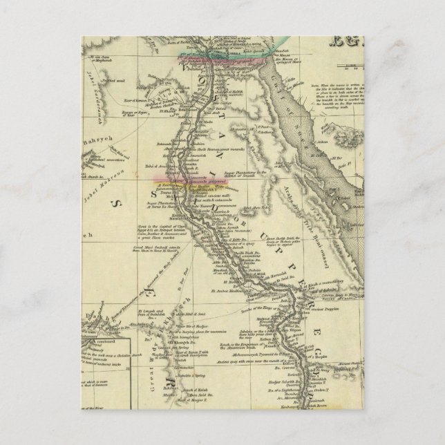 EGYPTEN 3 VYKORT (Framsida)