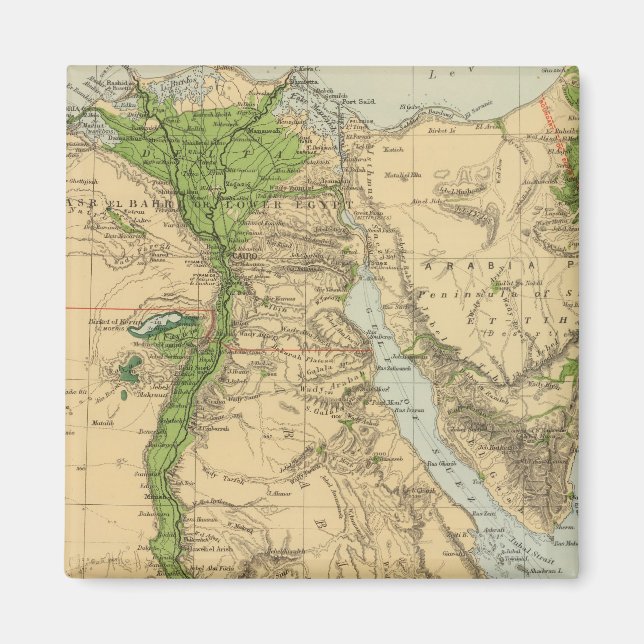 EGYPTEN 5 MAGNET (Framsidan)